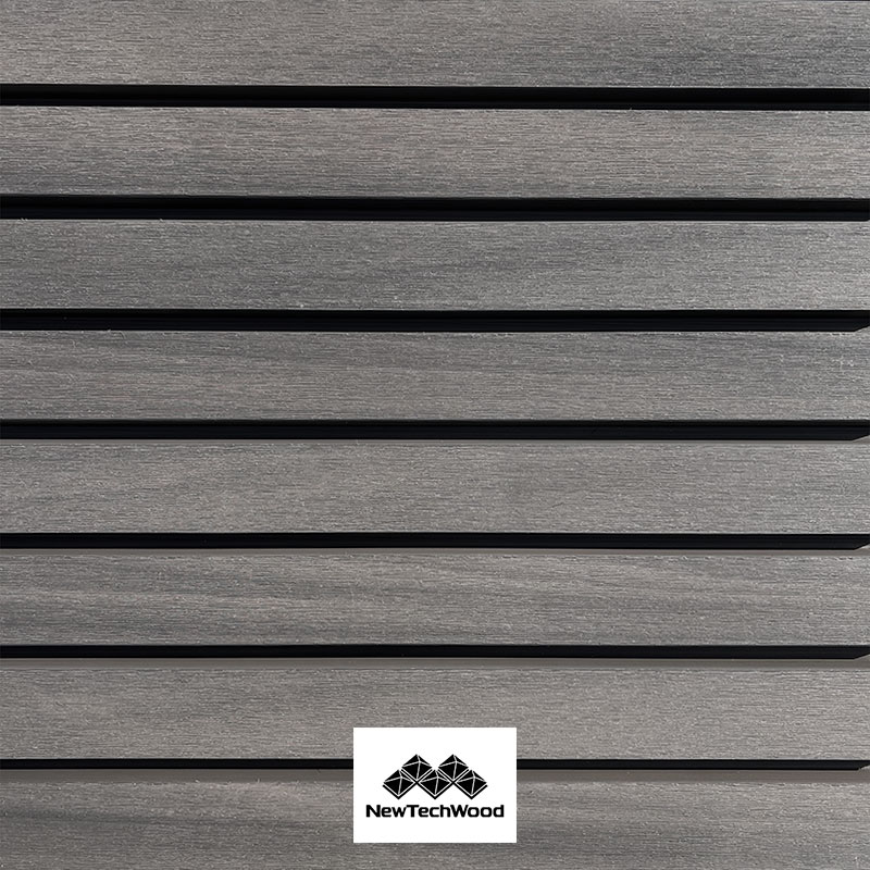 BARDAGE BOIS COMPOSITE BROSSÉ (H54) SI SILVER GREY – UH130 34*150*2900