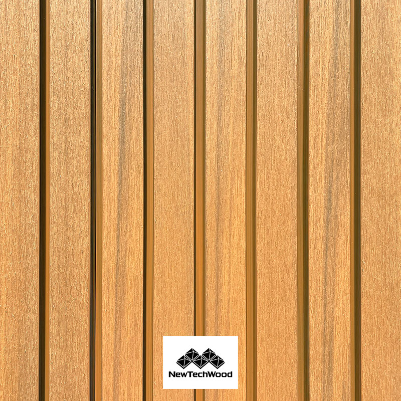 BARDAGE BOIS COMPOSITE BROSSÉ (H54) TK TEAK – UH130 34*150*2900