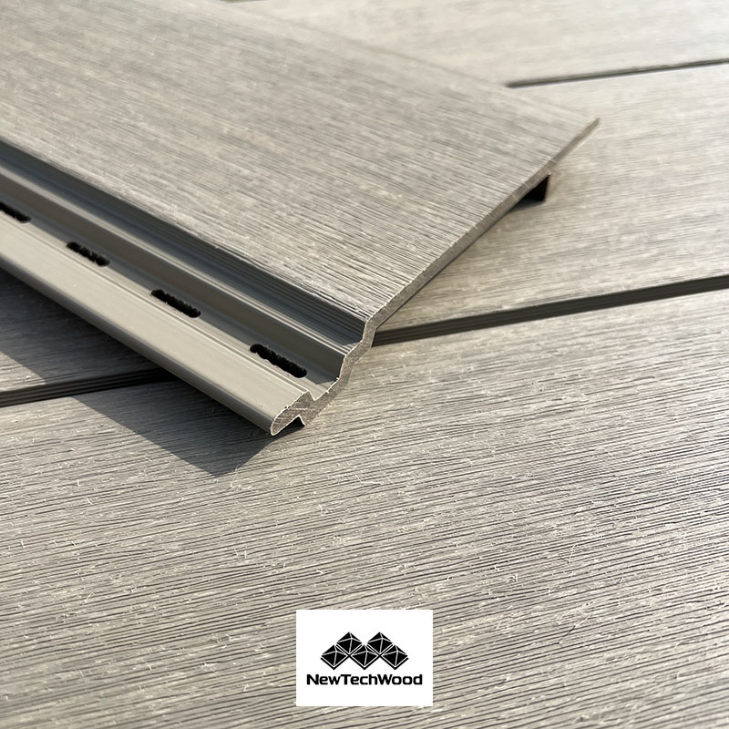 BARDAGE BOIS COMPOSITE BROSSÉ (H54) AT ANTIQUE GREY – US143 19*153*3500