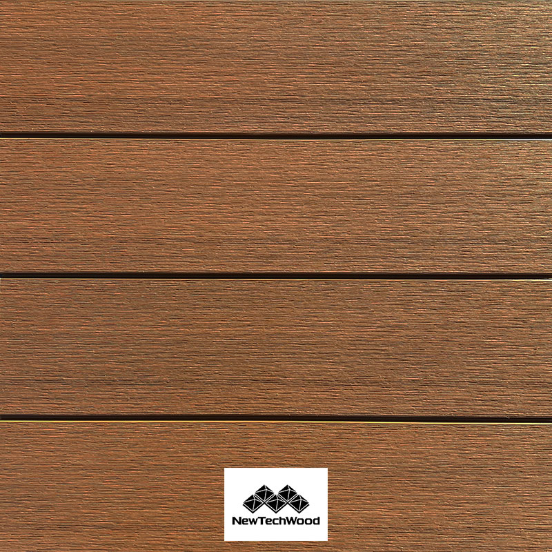 BARDAGE BOIS COMPOSITE BROSSÉ (H54) TK TEAK – US143 19*153*3500