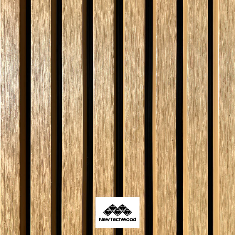BARDAGE BOIS COMPOSITE BROSSÉ (H54) RCE RED CEDAR SUR FOND NOIR – UH156 34*185*3500