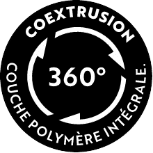 Coextrusion couche polymere integrale
